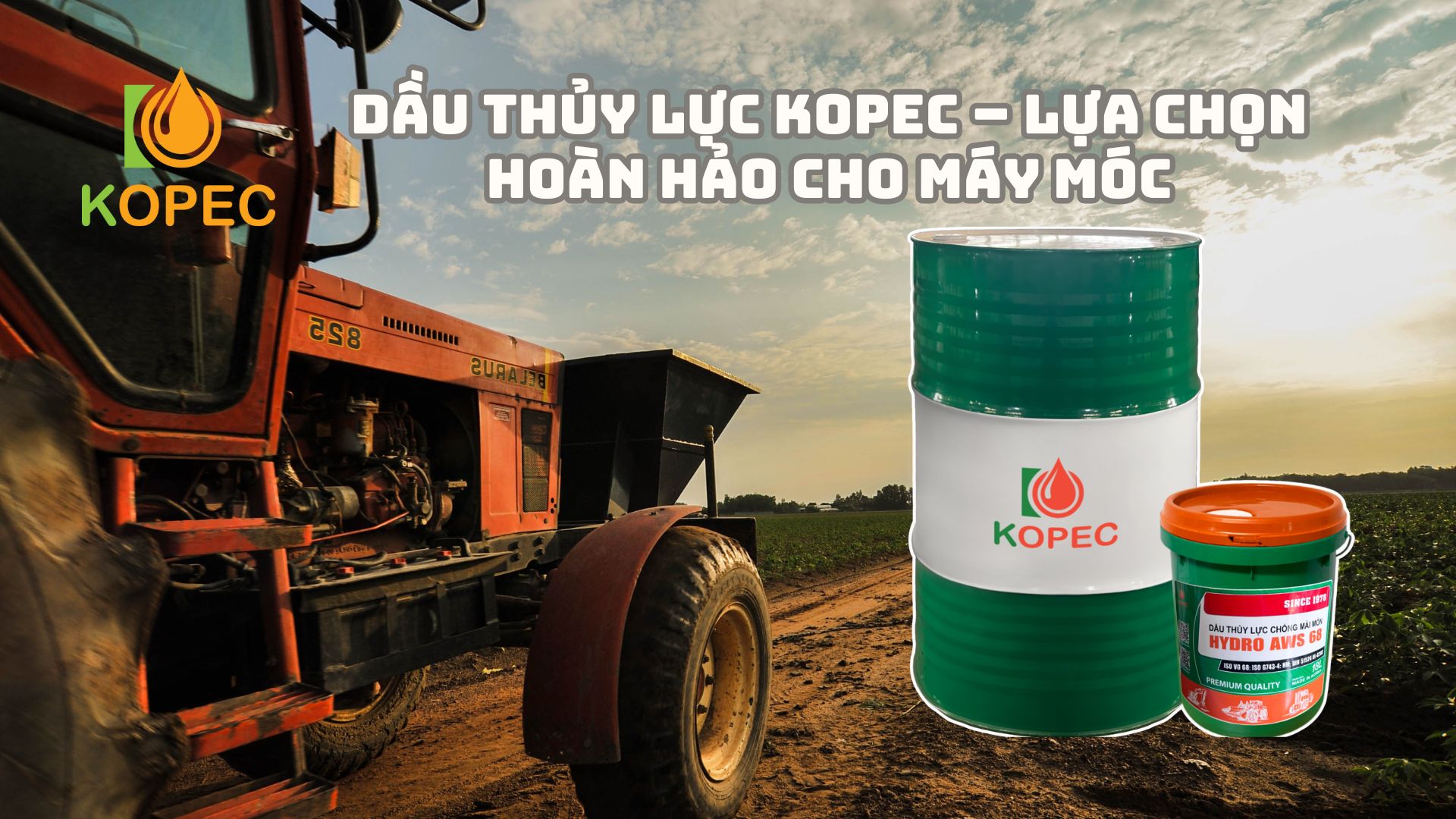 Read more about the article DẦU THỦY LỰC KOPEC – LỰA CHỌN HOÀN HẢO CHO MÁY MÓC