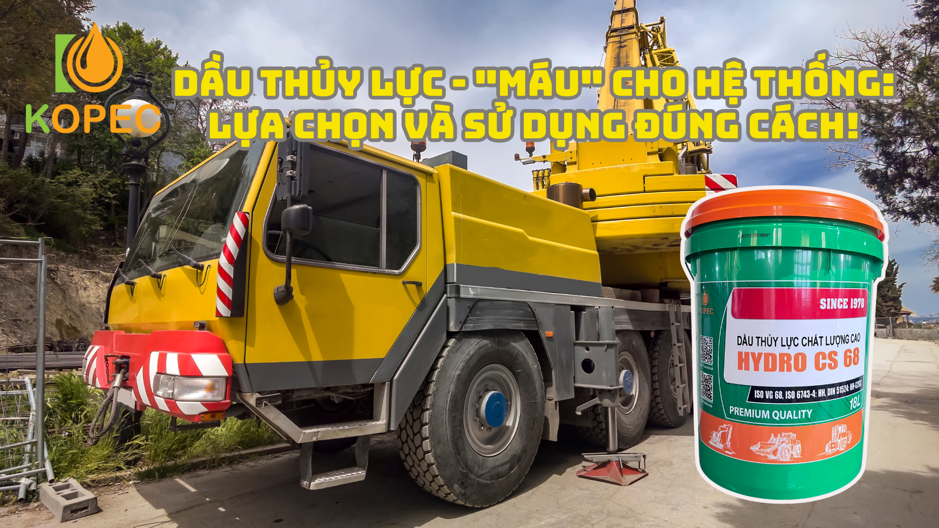 Read more about the article DẦU THỦY LỰC – “MÁU” CHO HỆ THỐNG: LỰA CHỌN VÀ SỬ DỤNG ĐÚNG CÁCH!