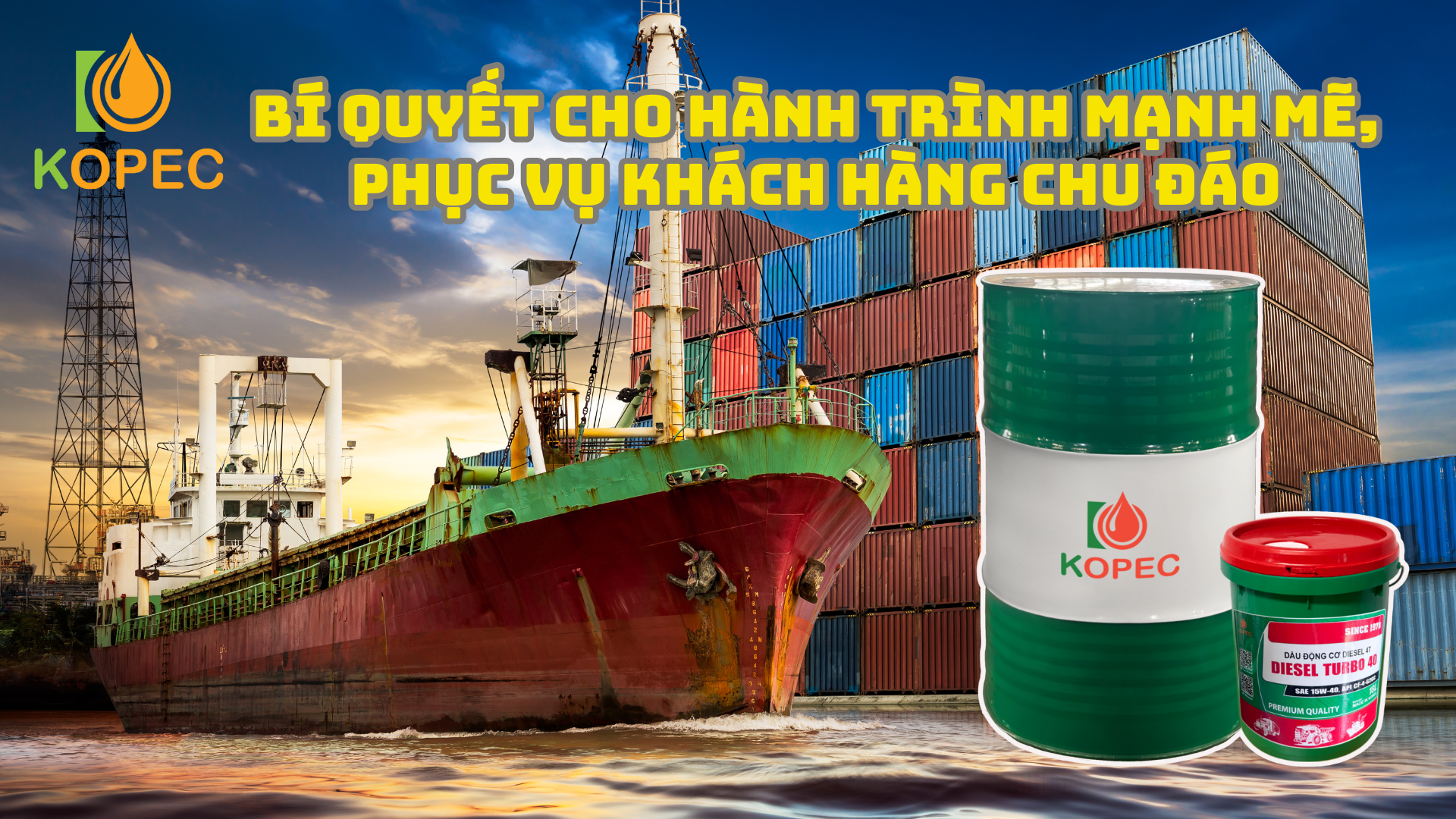 Read more about the article DẦU NHỚT ĐỘNG CƠ TÀU THUYỀN: BÍ QUYẾT CHO HÀNH TRÌNH MẠNH MẼ, PHỤC VỤ KHÁCH HÀNG CHU ĐÁO!