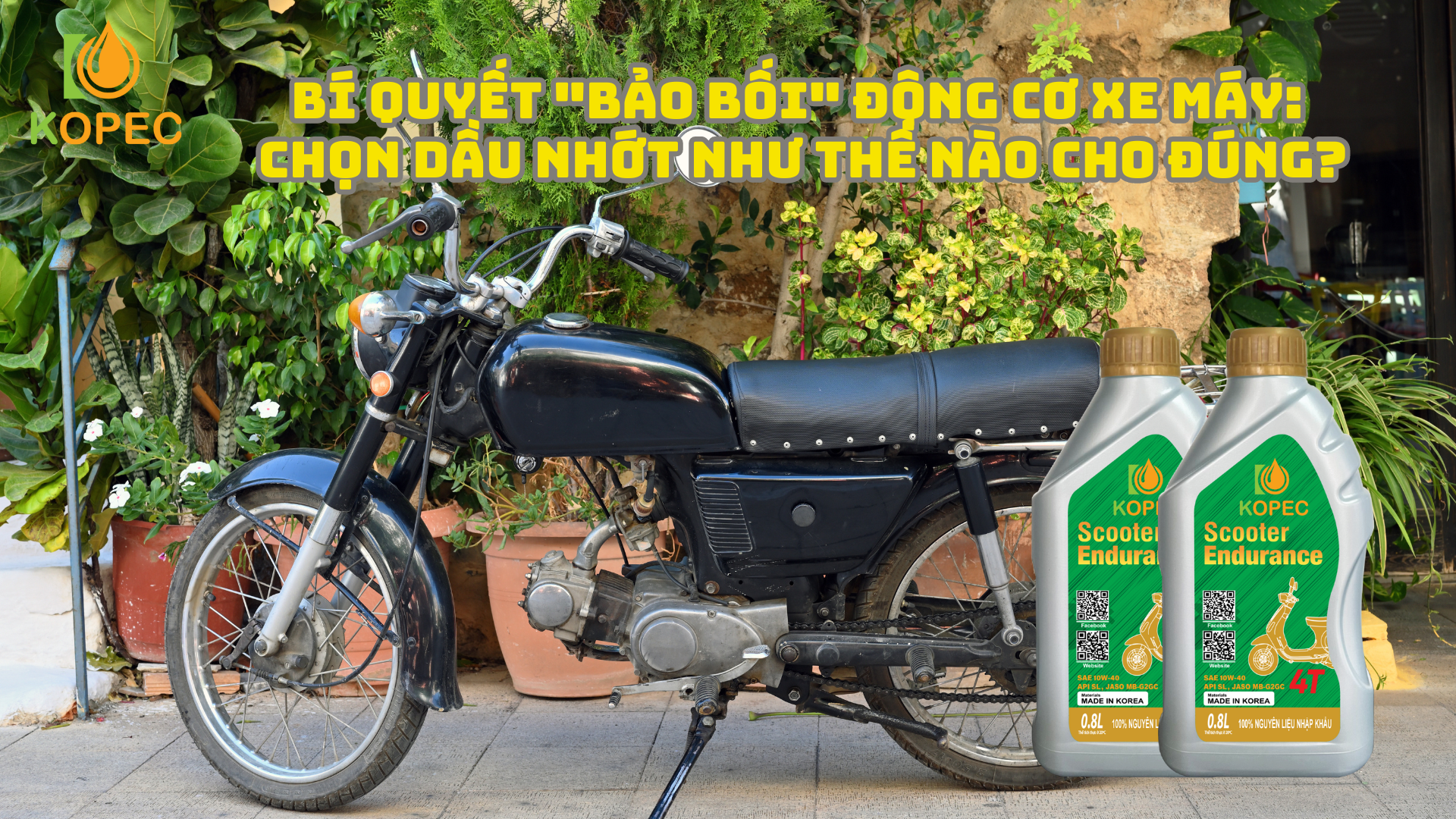 Read more about the article BÍ QUYẾT “BẢO BỐI” ĐỘNG CƠ XE MÁY: CHỌN DẦU NHỚT NHƯ THẾ NÀO CHO ĐÚNG?