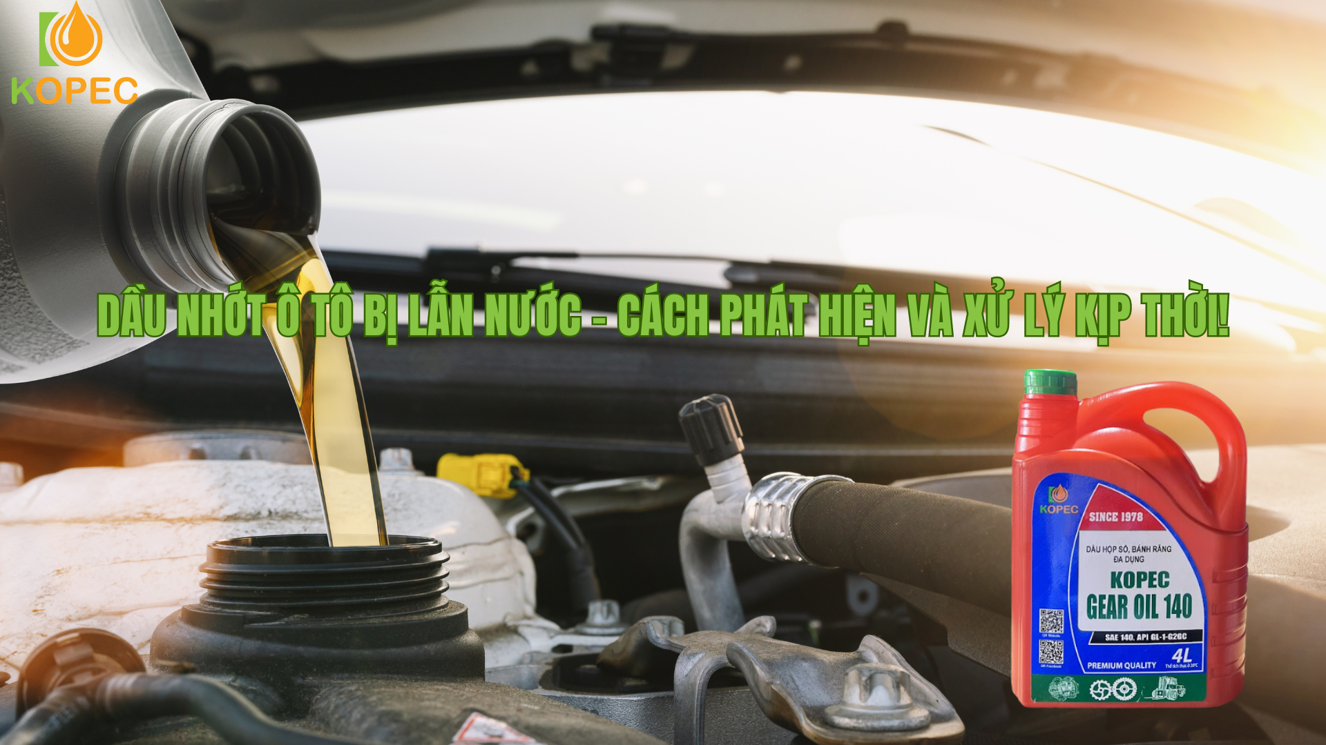 Read more about the article DẦU NHỚT Ô TÔ BỊ NHIỄM NƯỚC- CÁCH PHÁT HIỆN VÀ XỬ LÍ KỊP THỜI