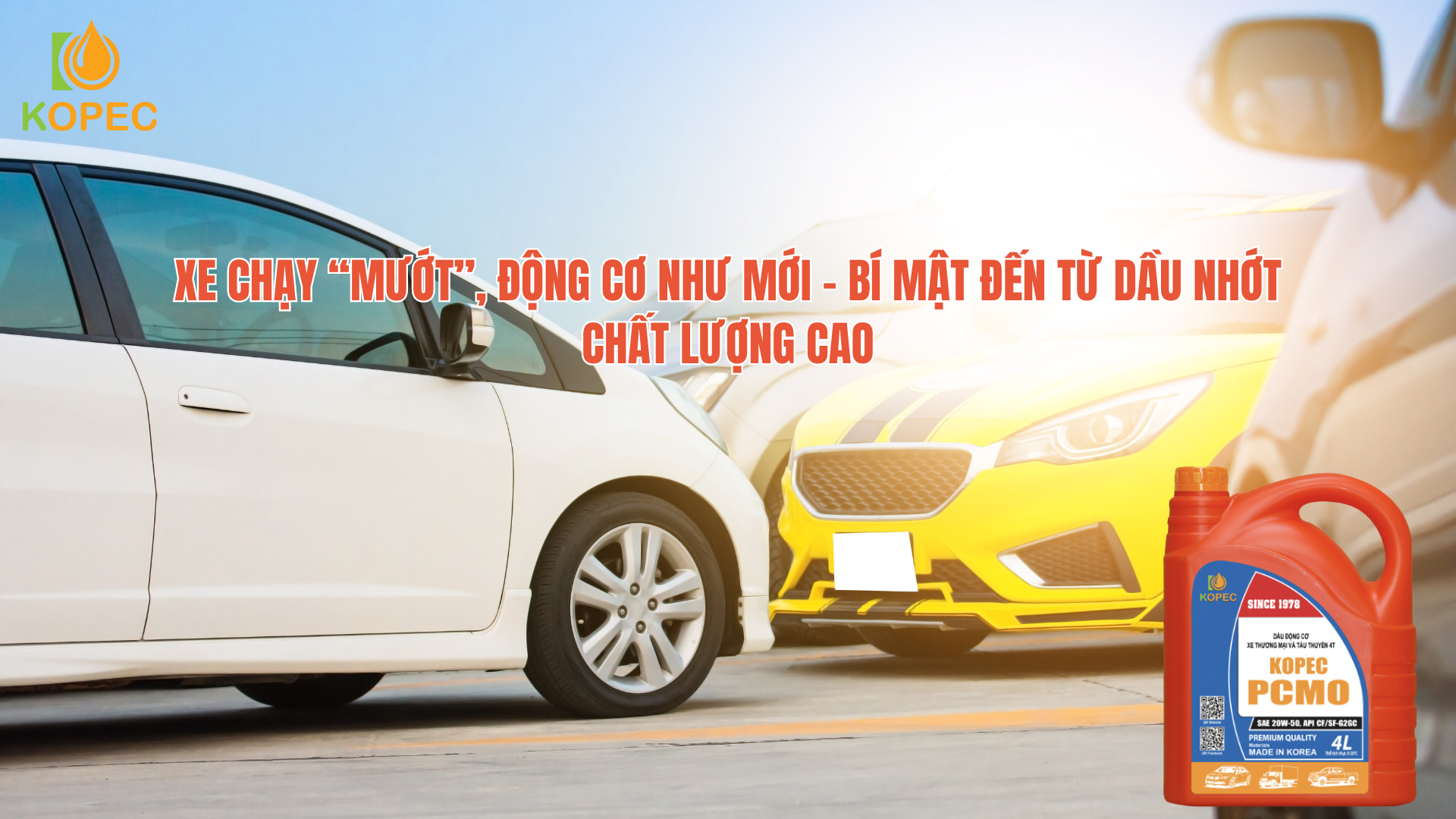 Read more about the article Xe chạy “mướt”, động cơ như mới – Bí mật đến từ dầu nhớt chất lượng cao