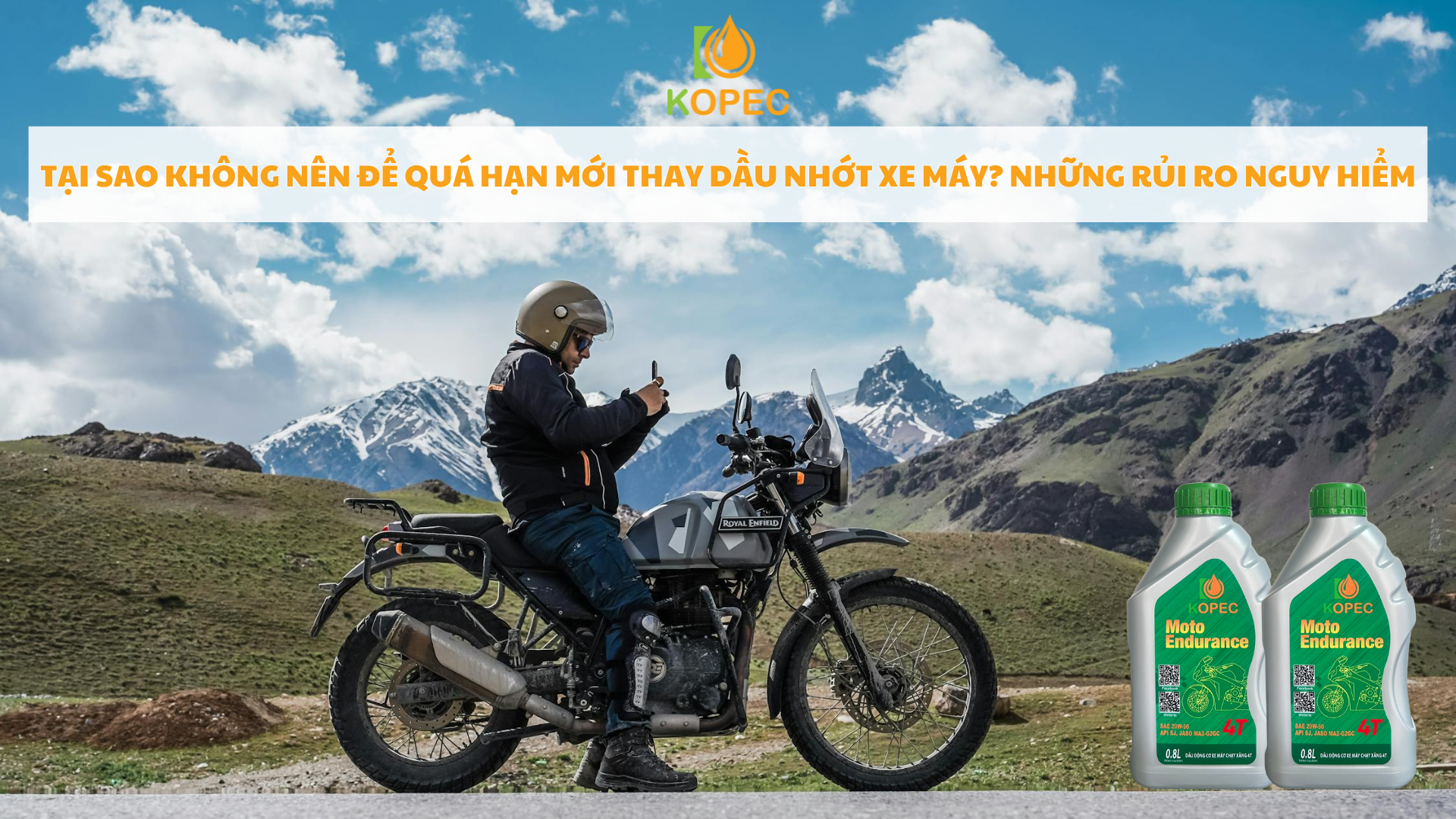 Read more about the article Tại Sao Không Nên Để Quá Hạn Mới Thay Dầu Nhớt Xe Máy? Những Rủi Ro Nguy Hiểm